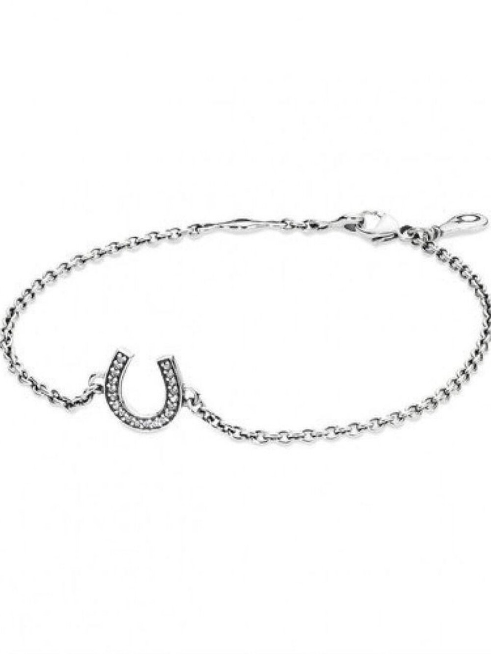 Pandora Symbol of Luck Horseshoe Silver Bracelet
